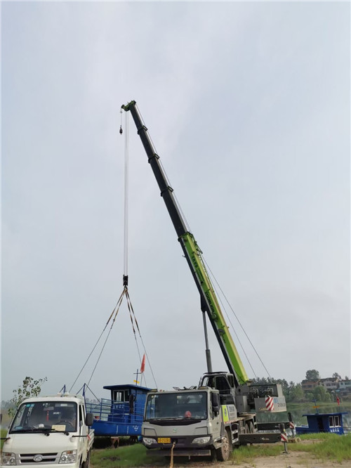 延庆区桥梁建设吊装案例